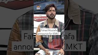 Fahad Mustafa ki announcement 🙏 kabhimainkabhitum fahadmustafa shortsfeed [upl. by Klockau]