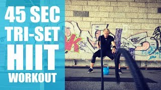 HIIT Workout TriSet by Roman Bayer [upl. by Viv]