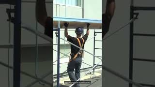 Competent Person  Scaffold Safety  How Do You Assemble Scaffolding Planks Safely shorts [upl. by Adleremse]