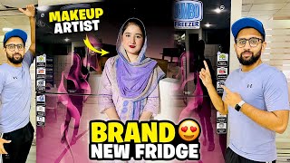 New Brand New Freezer  First Time Itna Bara Freezer Dekha  Malik Waqar Vlogs [upl. by Kape]