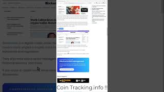 Crypto News Website  Coin Trackinginfo [upl. by Isaiah654]