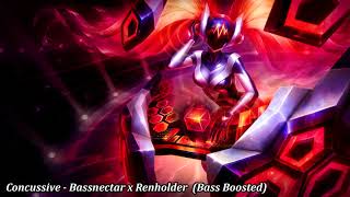 Concussive  Bassnectar x Renholder Bass Boosted [upl. by Sorilda]