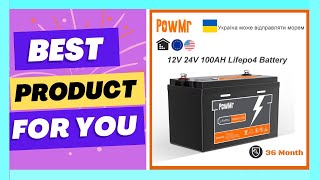 12V 24V 100Ah LiFePo4 Battery Pack [upl. by Ardnikat]