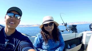 Fishing With Tsabmim Xyooj At San Luis Reservoir [upl. by Giguere624]