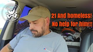 Homeless Living In A Tent Update 5 day 16 [upl. by Madlin]