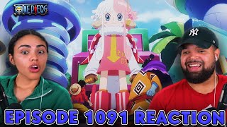 BONNEYS FATHER AND THE ISLAND OF EGGHEAD One Piece Episode 1091 Reaction [upl. by Ijan]