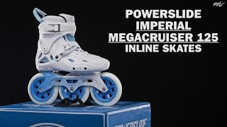 Powerslide Imperial Megacruiser 125 inline skates [upl. by Romalda]