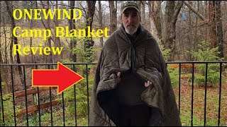 ONEWIND Camping Blanket Review GREAT Product [upl. by Bone]