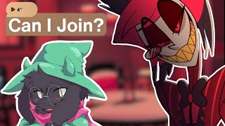 Alastor Crashed My Romantic Date With Ralsei [upl. by Flanders]