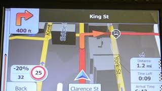 Test on iGO Primo GPS navigation map software wince version in the Sydney Australia  TTS voice [upl. by Tem]