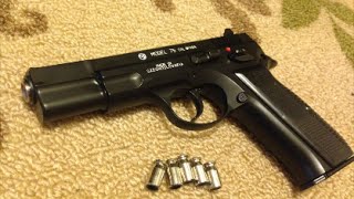 Shell Ejecting CZ75 Airsoft Review [upl. by Nance270]