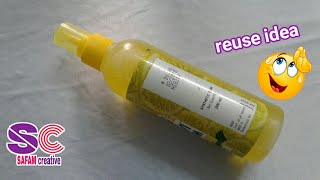 How to reuse glue bottle  best out of waste reuse glue bottle idea  SAFAM creative [upl. by Nelag]