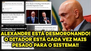 ALEXANDRE DESMORONOU🔥A bolha foi furada e o DITADOR vai ficando cada vez mais pesado para o sistema [upl. by Yoo]