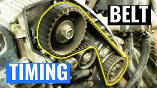 1HZ 1HDT 1HDFTE LandCruiser Diesel Timing Belt Change [upl. by Latnahc]