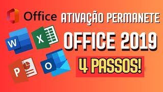 ATIVAÇÃO DO OFFICE 2019 PERMANENTE  PASSO A PASSO SIMPLES E RÁPIDO [upl. by Saduj653]