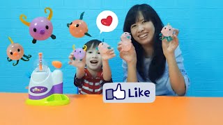 Toys Review Mainan Edukasi Anak Balon Lucu Oonies [upl. by Kneeland784]