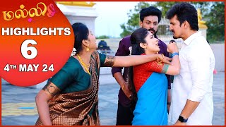 Malli Serial  EP 6 Highlights  4th May 2024  Nikitha  Vijay  Saregama TV Shows Tamil [upl. by Anahsak]