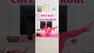 New pilates mini ball core workout on my YouTube channel pilates miniballworkout pilatesworkout [upl. by Ffej]