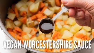 quotDiscover How to Make Vegan Worcestershire Sauce  You Wont Believe Whats In Itquot [upl. by Eiuqnom]