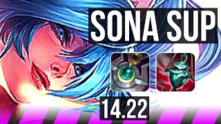 SONA amp Caitlyn vs PYKE amp Varus SUP  Rank 15 Sona  BR Challenger  1422 [upl. by Conan]