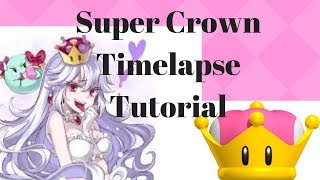 Super Crown Tutorial Bowsette and Booette [upl. by Aizan]