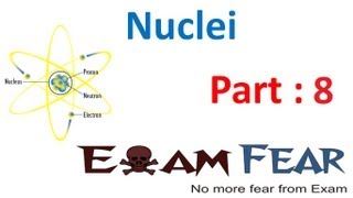 Physics Nuclie part 8 Numericals CBSE class 12 XII [upl. by Eisteb]