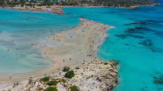 Elafonisi beach Chania Crete Greece [upl. by Macur200]