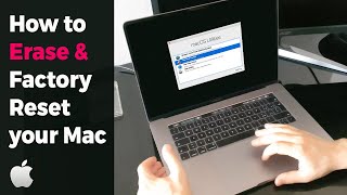 How To Reset MacBook Pro to Factory Settings  Tutorial 2020 [upl. by Cath640]