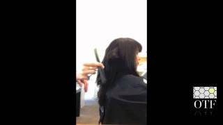 Thick Hair How To Thin Out Hair Tutorial [upl. by Halueb726]