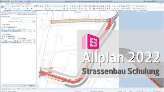 Allplan  Strassenbau Schulung [upl. by Proulx]