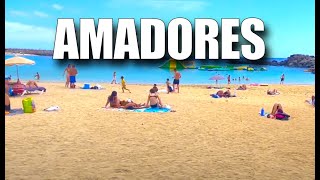 AMADORES  April 2021  Canary Virtual Tours 4K HD  Gran Canaria [upl. by Philender]