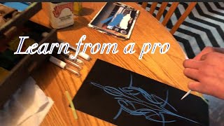 The Basics of Pinstriping [upl. by Pinebrook90]