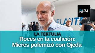 Mieres salió al cruce de Ojeda por declaración sobre futuro “cogobierno” entre el PC y el PN [upl. by Naiditch]