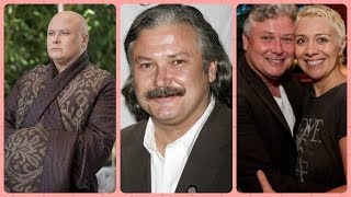 Conleth Hill Lord Varys in Game of Thrones Rare Photos  Family  Friends  Lifestyle [upl. by Nylsoj]