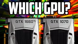 Should You Buy a GTX 1660 ti or GTX 1070  GTX 1660ti vs GTX 1070 [upl. by Boony]