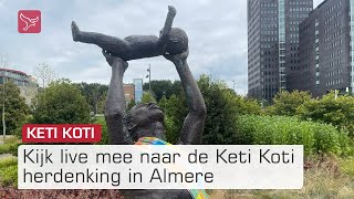 Keti Koti herdenking in Almere [upl. by Adierf]