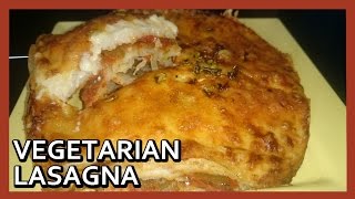 Vegetarian Lasagna Recipe  Veg Lasagna Recipe  Airfryer recipes by Healthy Kadai [upl. by Gershon]