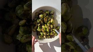 Crispy Brussels sprouts [upl. by Osnofla]