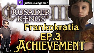 Crusader Kings III  Frankokratia Achievement Playthrough Ep3 Continuation of The Count of Anjou [upl. by Falzetta912]