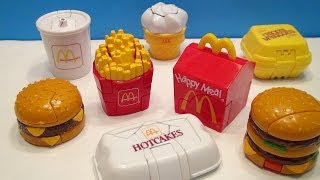 MCDONALDS 1990 MCDINO CHANGEABLES HAPPY MEAL WAVE 3 FULL COLLECTION TOY REVIEW [upl. by Amena518]