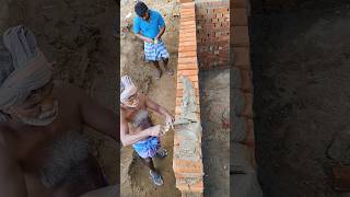 Bricklaying methods 👌👌👌 shortvideo shortsfeed bricklaying brickwork [upl. by Glassco]