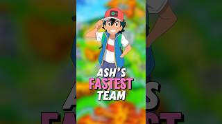 Ash’s FASTEST Pokemon Team [upl. by Azmuh]