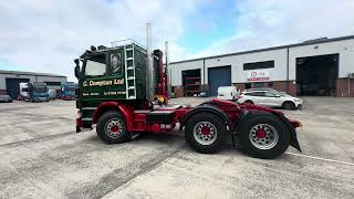 1985 Scania 142M Tractor Unit Entered into Auction [upl. by Nance]