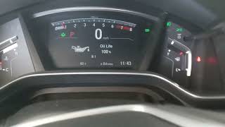 How to reset maintenance due soon of Honda CRV 2022 [upl. by Hanaj]