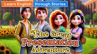 The Great Presentation Adventure  Learn English Through Meaningful Stories [upl. by Ahseral]