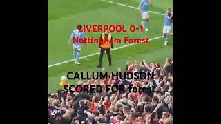 Callum HudsonOdoi score for Forest LIVERPOOL 01 Nottingham forest 140924 [upl. by Aivila]