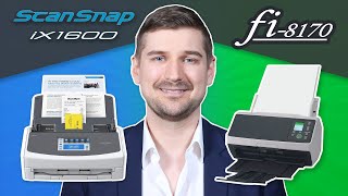 ✅ ScanSnap iX1600 vs ✅ fi8170  Desktop Scanner Comparison [upl. by Othe]