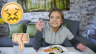 en TRAUMATISK första SUSHIupplevelse  vlogg [upl. by Heloise]