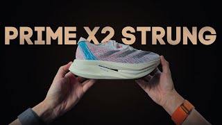 Adidas Adizero Prime X2 STRUNG ПЕРВЫЕ впечатления  обзор [upl. by Pammie]