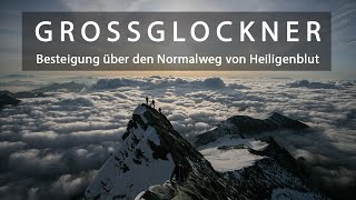 Grossglockner Besteigung mit Bergführer über die Normalroute von Heiligenblut [upl. by Nevanod816]